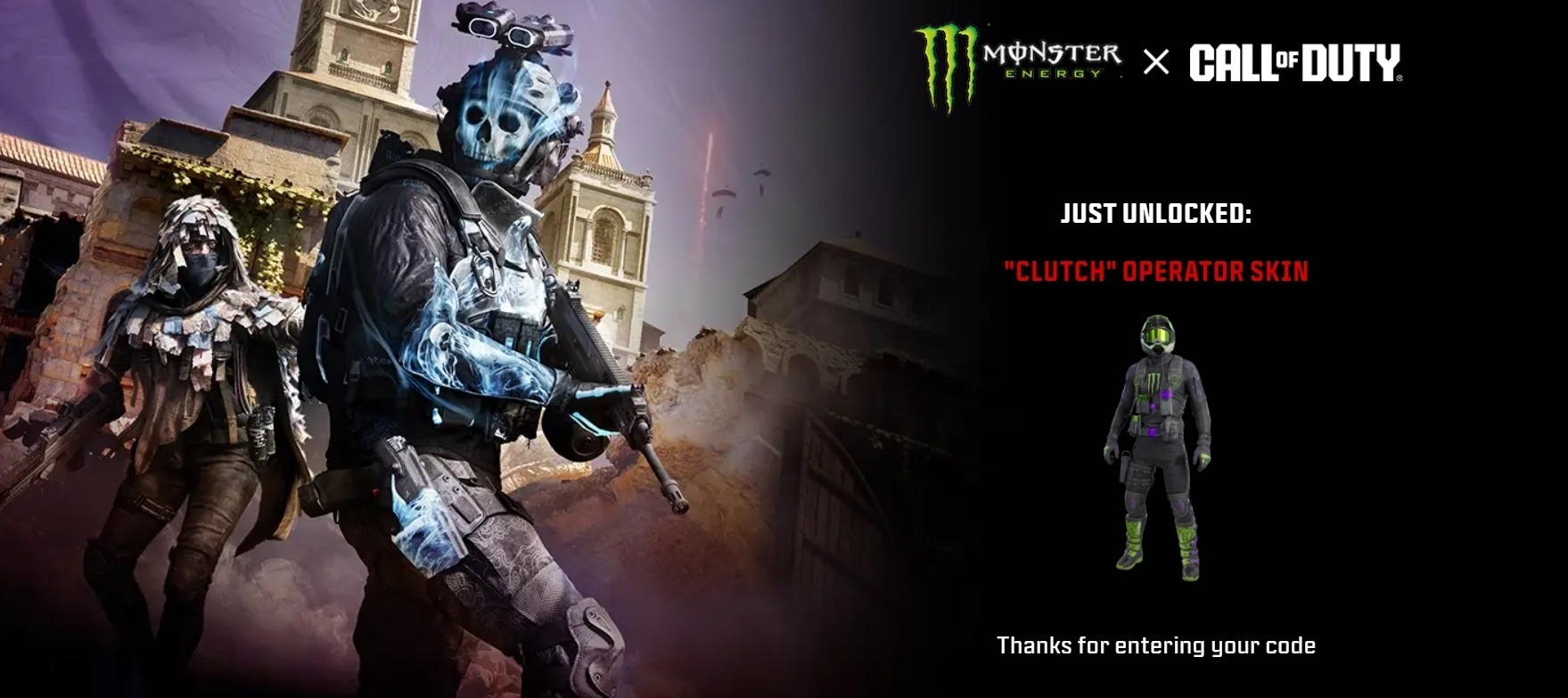 How To Get The Monster Energy Operator Skins In MW3 And Warzone (Blue Monster Energy Skin Bundle)